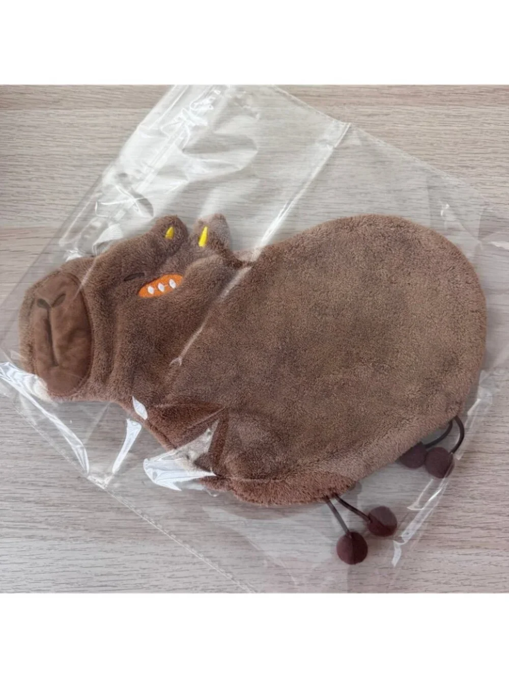 Capybara Hand Towel Plush Hanging Towel Kawaii Soft Bathroom Kitchen Decor